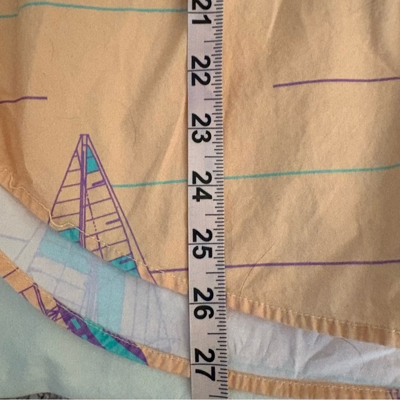 Chubbies Short Sleeve Button Down Shirt Nautical Sailboat - Picture 11 of 11